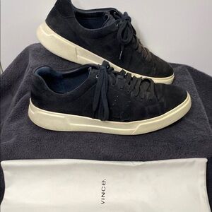 Vince “Brady” Coastal (Dark Blue) Sneakers 9/42.5 w/Original Box/Shoe Bag *TEAR*